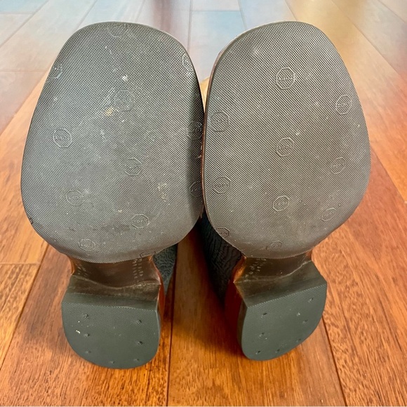 JOHN B. STETSON MEN'S BILLINGS BROWN SHARK SQUARE TOE BOOT 9 1/2 EE - Picture 10 of 16